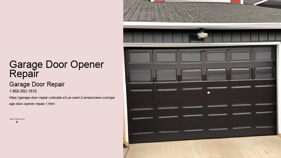 Garage Door Opener Repair