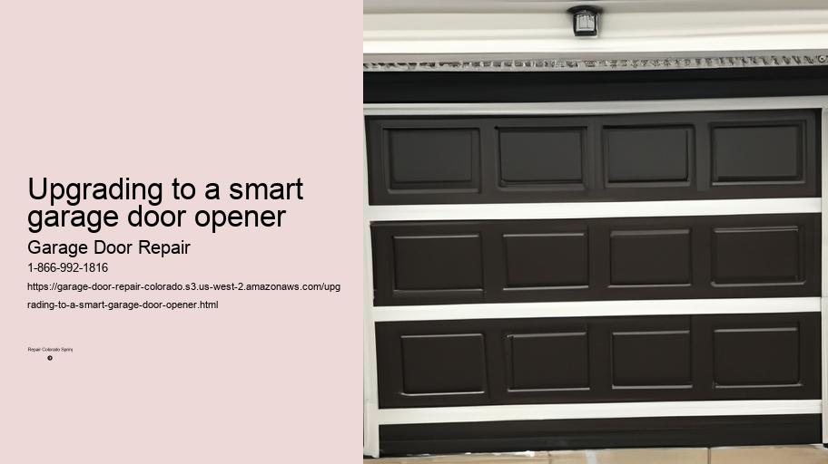 Upgrading to a smart garage door opener